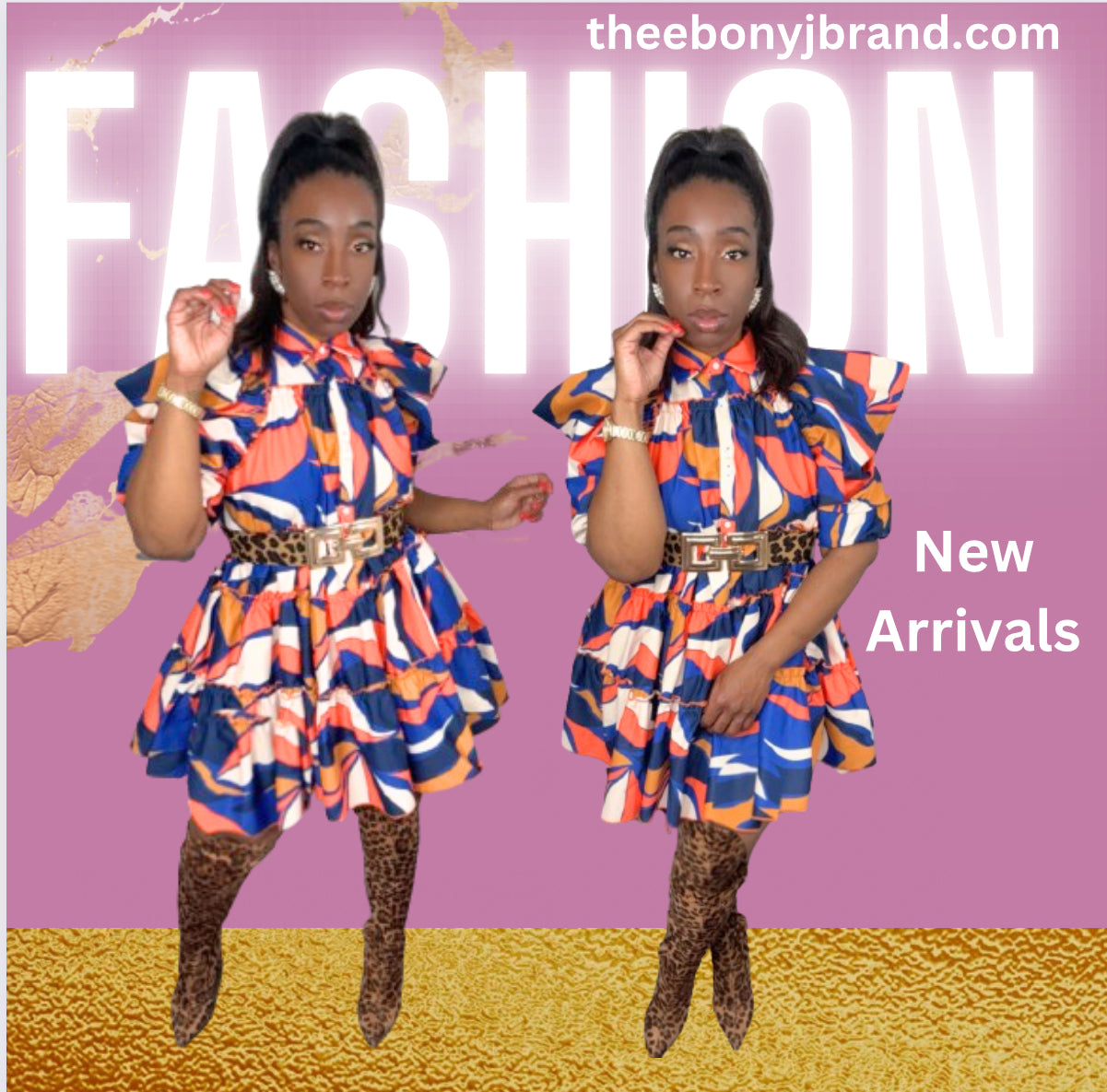 Kouture Puff Sleeve Dress